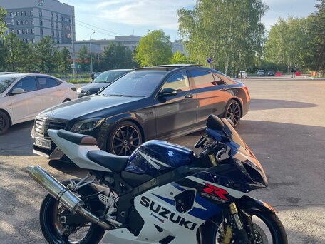 2004 Suzuki GSX-R 750, синий, 650000 рублей, вид 1