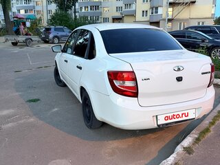2017 Lada (ВАЗ) Granta I, белый, 310000 рублей, вид 3