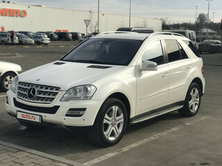 2011 Mercedes-Benz M-Класс 350 II (W164) Рестайлинг, белый, 1730781 рублей, вид 2