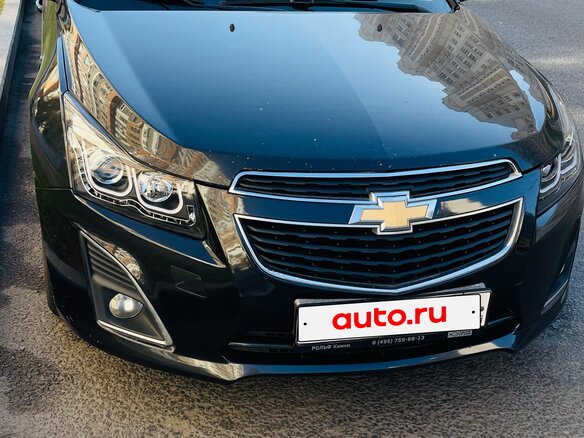 2014 Chevrolet Cruze I Рестайлинг, чёрный, 750000 рублей - вид 1