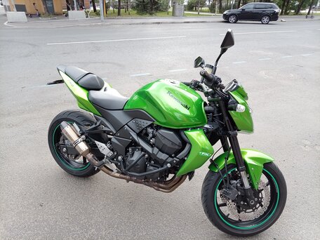 2012 Kawasaki Z 750, зелёный, 450000 рублей, вид 1