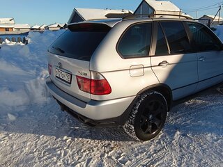 2005 BMW X5 3.0i I (E53) Рестайлинг, серебристый, 1000000 рублей, вид 3