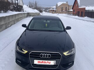 2013 Audi A4 IV (B8) Рестайлинг, чёрный, 1160000 рублей, вид 1