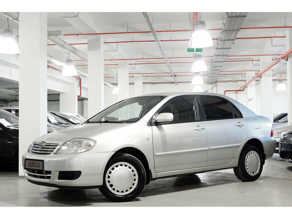 2005 Toyota Corolla IX (E120, E130) Рестайлинг, серебристый - вид 1