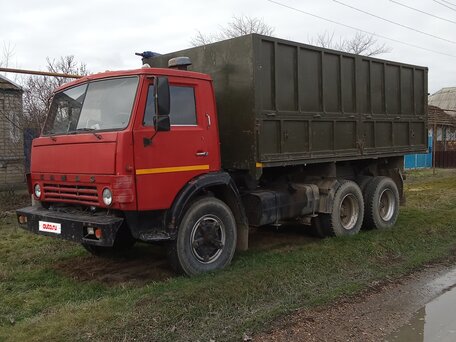1996 КамАЗ 55102, красный, 900000 рублей, вид 2