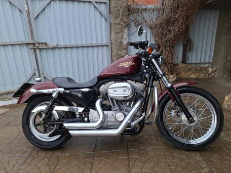 2008 Harley-Davidson Sportster 883, красный, 650000 рублей, вид 2