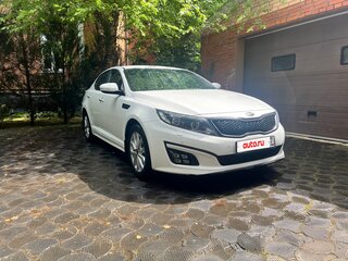 2015 Kia Optima III Рестайлинг, белый, 1350000 рублей, вид 4