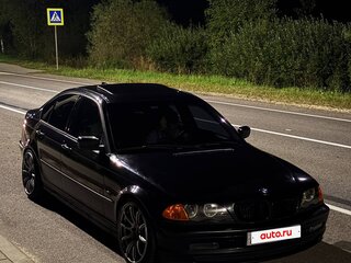2000 BMW 3 серии 320i IV (E46), чёрный, 670000 рублей, вид 1