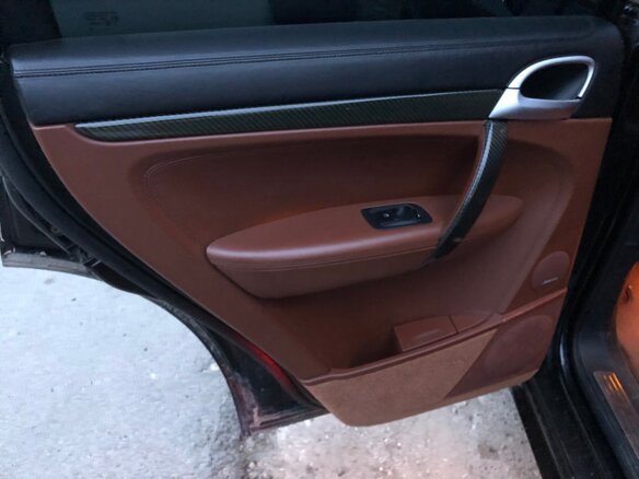 2007 Porsche Cayenne Turbo I Рестайлинг (957), чёрный, 1500000 рублей - вид 17