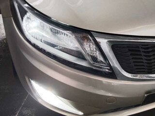 2013 Kia Rio 4-speed III, бежевый, 970000 рублей, вид 1
