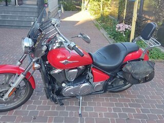 2008 Kawasaki VN900 Vulcan, красный, 540000 рублей, вид 1