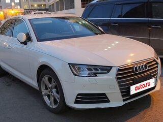 2016 Audi A4 V (B9), белый, 1900000 рублей, вид 3