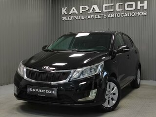 2013 Kia Rio 5-speed III, чёрный, 670000 рублей, вид 1