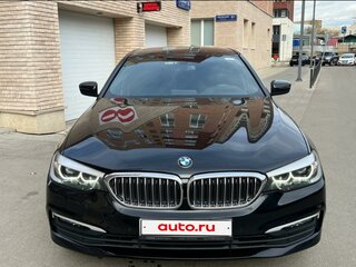 2018 BMW 5 серии 520d xDrive VII (G30/G31/G38), чёрный, 2900000 рублей, вид 2