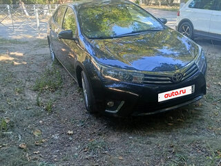 2013 Toyota Corolla XI (E160, E170, E180), чёрный, 1300000 рублей, вид 1