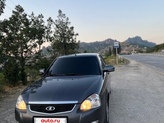 2015 Lada (ВАЗ) Priora I Рестайлинг, серебристый, 790000 рублей, вид 2