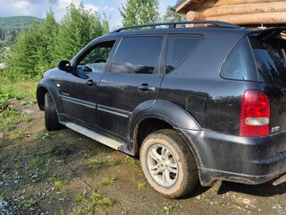 2007 SsangYong Rexton II, чёрный, 550000 рублей, вид 4