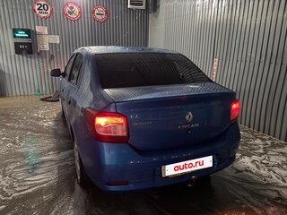2014 Renault Logan II, синий, 529000 рублей, вид 5