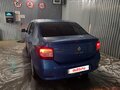 2014 Renault Logan II, синий - вид 4