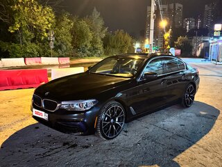2018 BMW 5 серии 530i xDrive VII (G30/G31/G38), чёрный, 2750000 рублей, вид 5