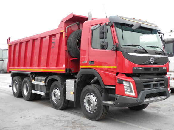 2017 Volvo FMX, красный - вид 12
