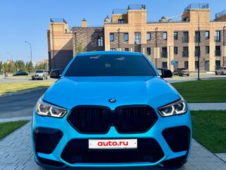2020 BMW X6 M Competition III (F96), голубой, 9900000 рублей, вид 3
