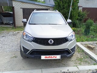 2013 SsangYong Actyon II Рестайлинг, серебристый, 1100000 рублей, вид 4
