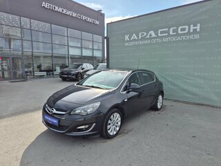 2014 Opel Astra J Рестайлинг, чёрный, 875000 рублей, вид 1