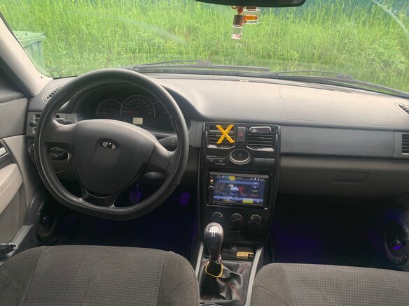 2010 Lada (ВАЗ) Priora I, серый, 340000 рублей - вид 9