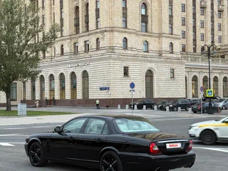 2007 Jaguar XJ III (X350/X358), чёрный, 1470000 рублей, вид 5