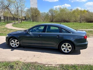 2015 Audi A6 IV (C7) Рестайлинг, серый, 1850000 рублей, вид 5