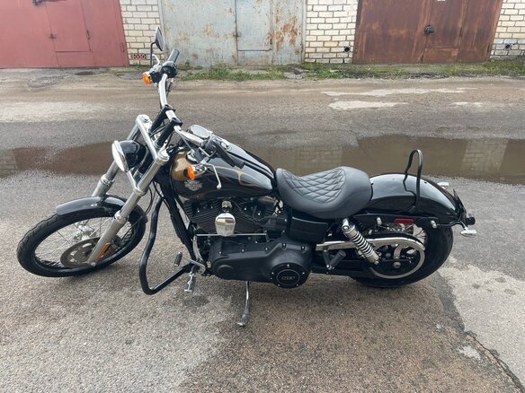 2015 Harley-Davidson Dyna Wide Glide, чёрный, 1000000 рублей - вид 9