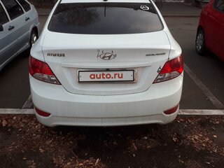 2013 Hyundai Solaris I, белый, 470000 рублей, вид 2
