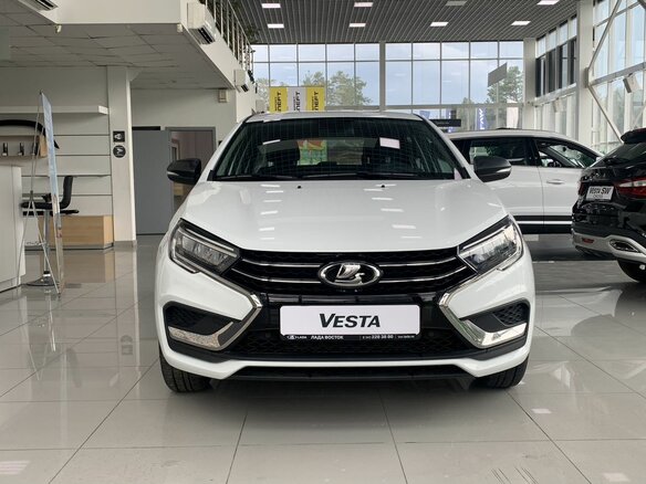 2025 Lada (ВАЗ) Vesta I Рестайлинг (NG), серебристый, 1646000 рублей - вид 1