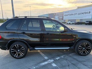 2004 BMW X5 4.4i I (E53) Рестайлинг, чёрный, 1000000 рублей, вид 4