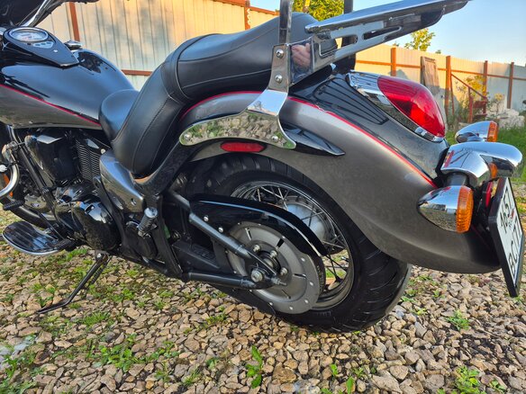2014 Kawasaki VN900 Vulcan, серый, 560000 рублей - вид 13