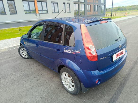 2007 Ford Fiesta Mk5, синий, 550000 рублей - вид 5