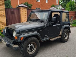 2003 Jeep Wrangler II (TJ), чёрный, 1150000 рублей, вид 3
