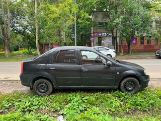 2010 Renault Logan I Рестайлинг, чёрный, 120000 рублей, вид 2