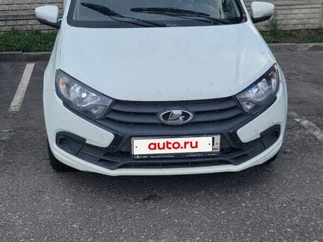 2023 LADA (ВАЗ) Granta, белый, 1100000 рублей, вид 5