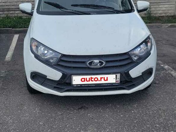 2023 LADA (ВАЗ) Granta, белый, 1100000 рублей - вид 4