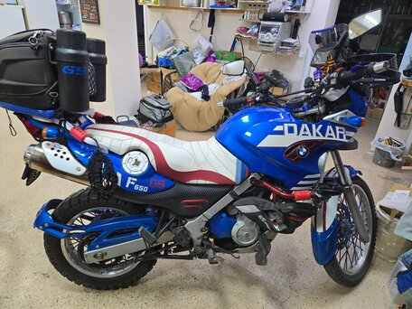 2006 BMW F 650 GS, синий, 300000 рублей, вид 4
