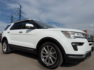 2018 Ford Explorer V Рестайлинг, белый, 3150000 рублей, вид 5