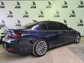 2008 BMW 7 серии 740i V (F01/F02/F04), синий, 1300000 рублей, вид 5