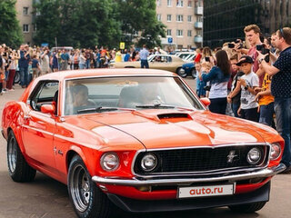 1969 Ford Mustang I, красный, 3200000 рублей, вид 1