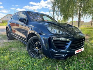 2010 Porsche Cayenne S II (958), синий, 3200000 рублей, вид 1