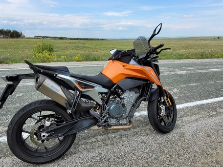 2019 KTM 790 Duke, оранжевый, 650000 рублей, вид 4