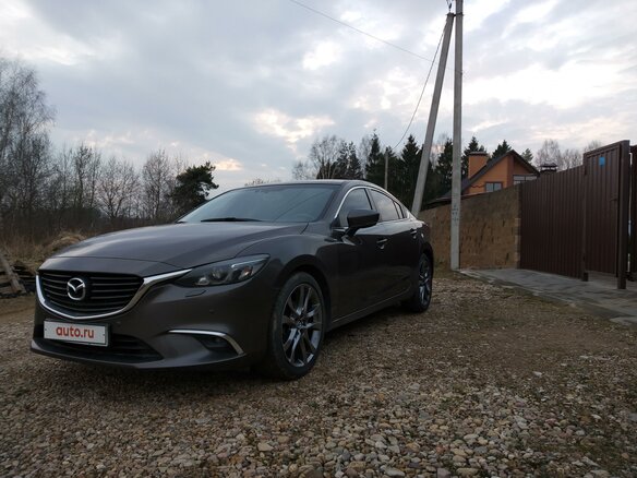2017 Mazda 6 III (GJ) Рестайлинг, коричневый, 1770000 рублей