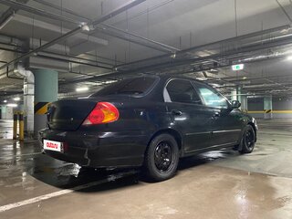 2007 Kia Spectra I Рестайлинг 2, чёрный, 350000 рублей, вид 4