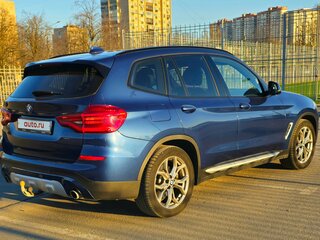 2019 BMW X3 18d III (G01), синий, 3050000 рублей, вид 5